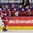 PLYMOUTH, MICHIGAN - APRIL 4: Russia's Anna Shokhina #97 celebrates with her bench after scoring against tema Germany during quarterfinal round action at the 2017 IIHF Ice Hockey Women's World Championship. (Photo by Minas Panagiotakis/HHOF-IIHF Images)